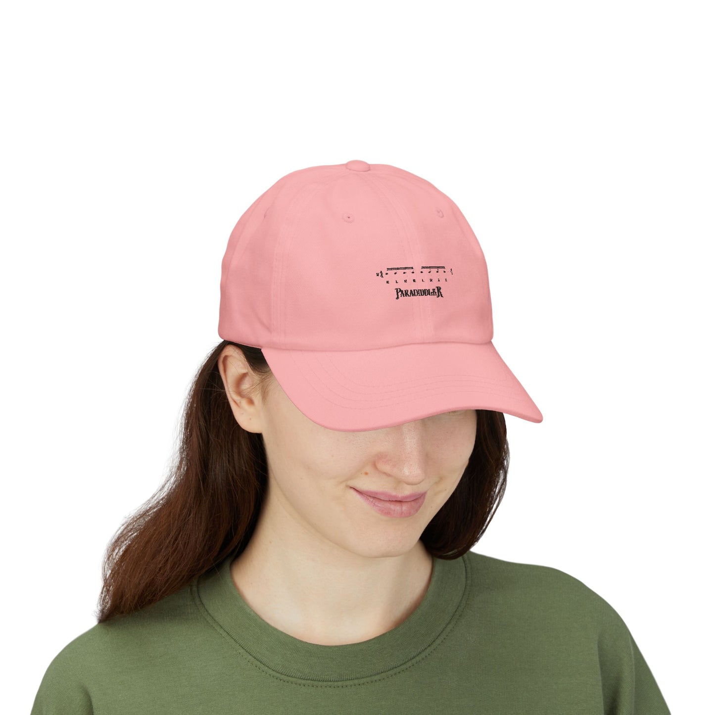 Paradiddle - Classic Dad Cap with Drum Paradiddle Design | Perfect Gift for Musicians