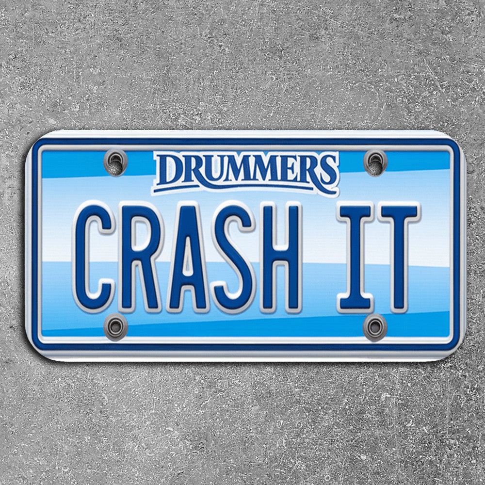 Crashit - Bicycle License Plate