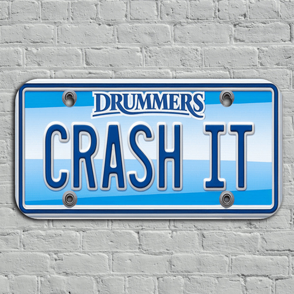 Crashit - Bicycle License Plate