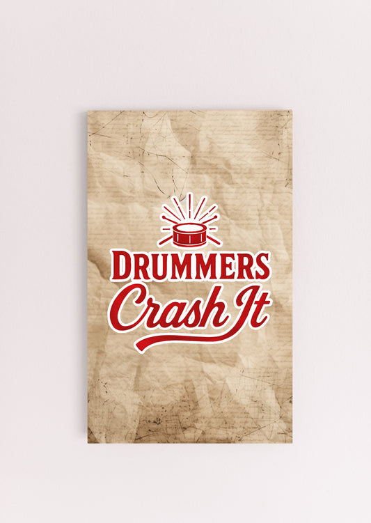 Crashit - Printed MDF Sign