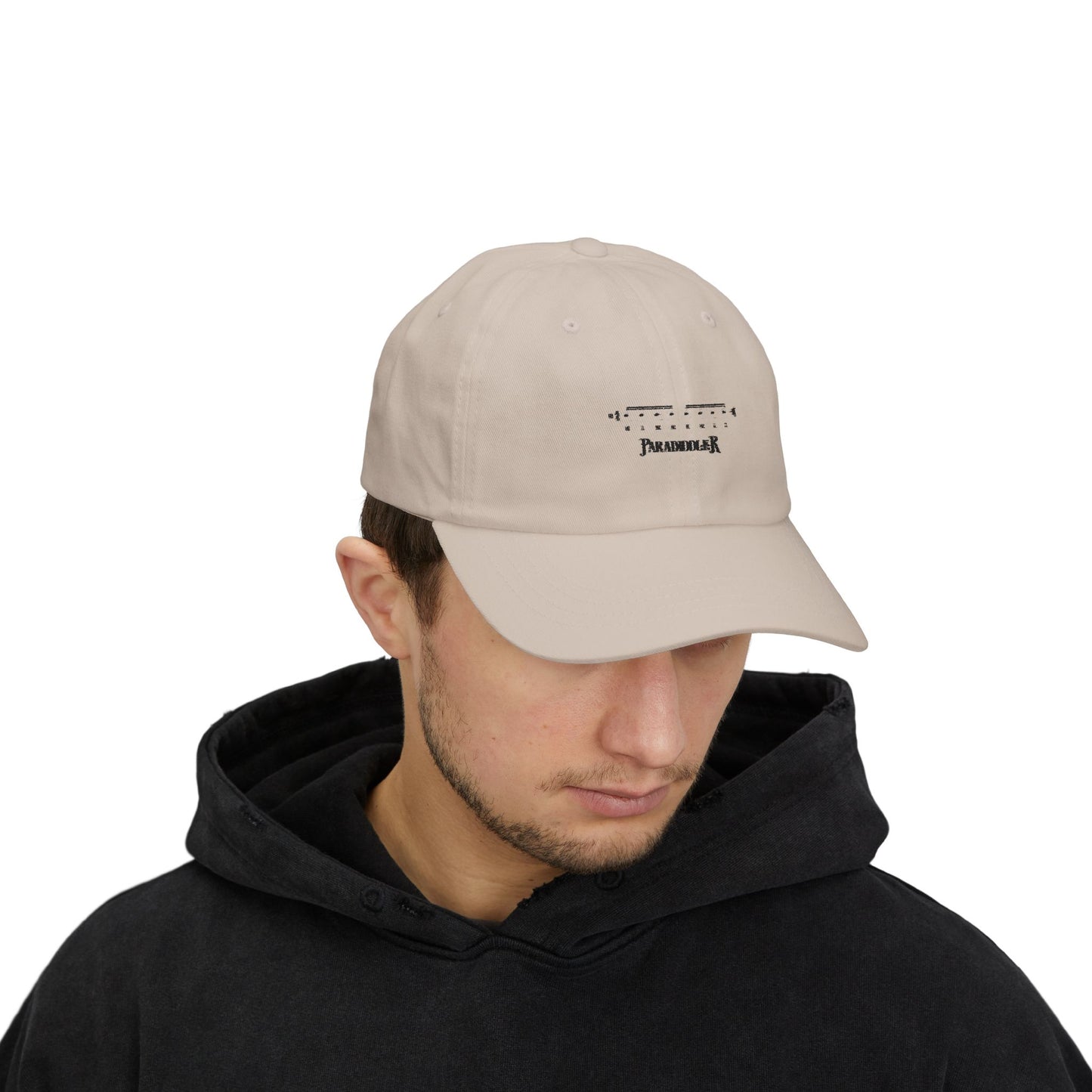 Paradiddle - Classic Dad Cap with Drum Paradiddle Design | Perfect Gift for Musicians