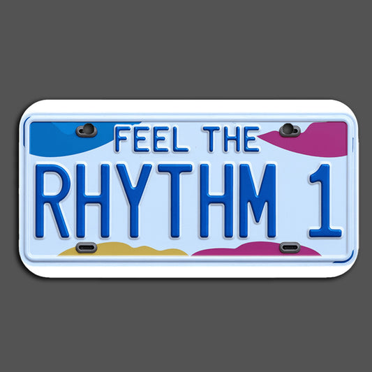 Rhythm1 - Bicycle License Plate