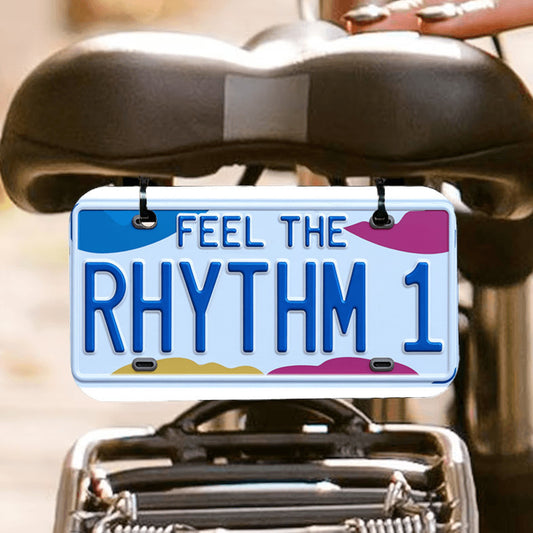 Rhythm1 - Bicycle License Plate
