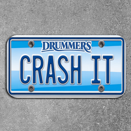 Crashit - Bicycle License Plate