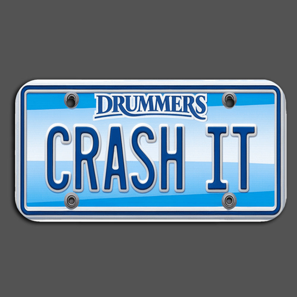 Crashit - Bicycle License Plate