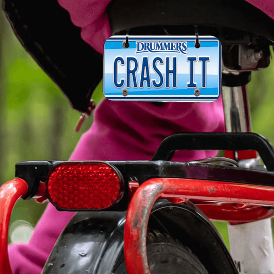 Crashit - Bicycle License Plate