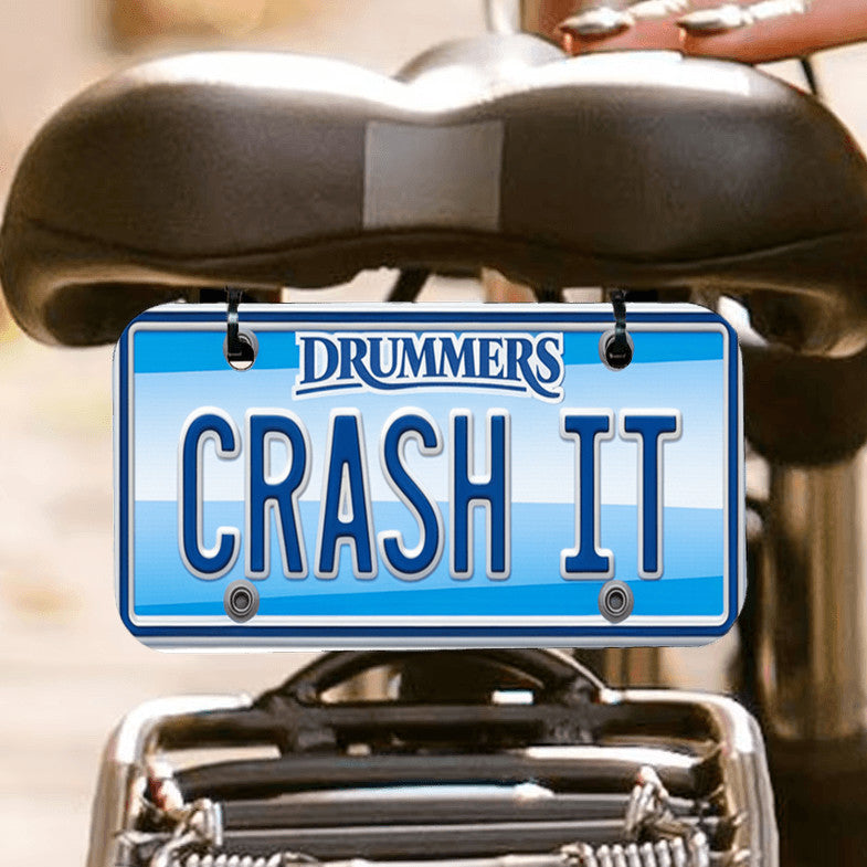Crashit - Bicycle License Plate